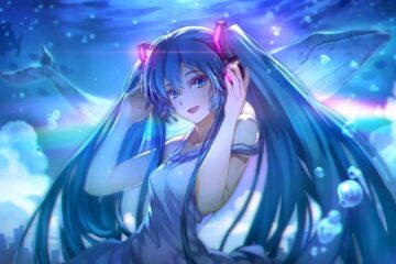 Blue Haired Anime Girls
